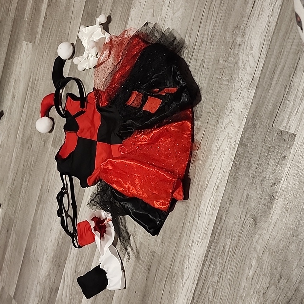 Little girls Harley Quinn Halloween Costume‎